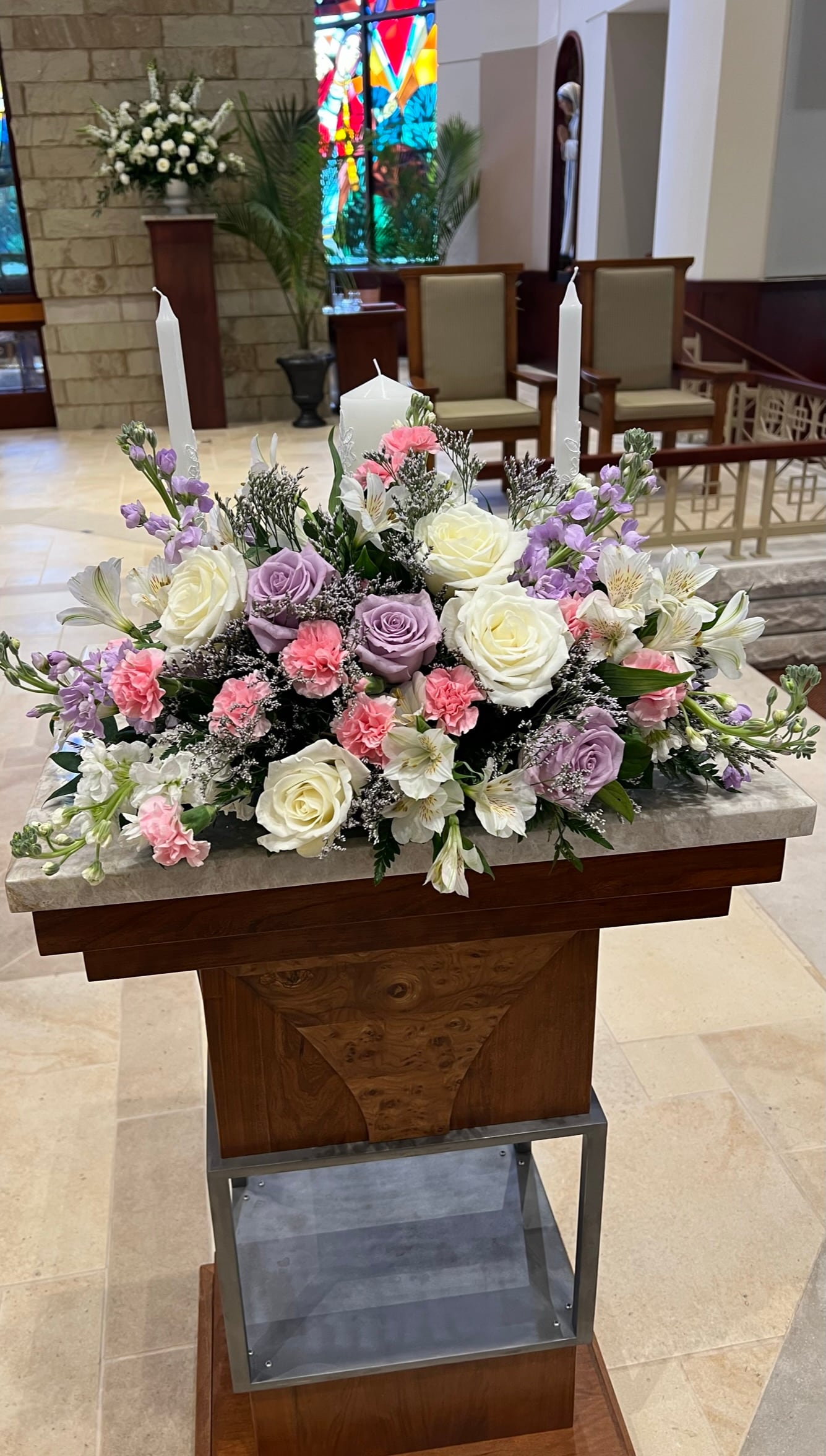 Wedding Ceremony Flowers By Aebersold Florist